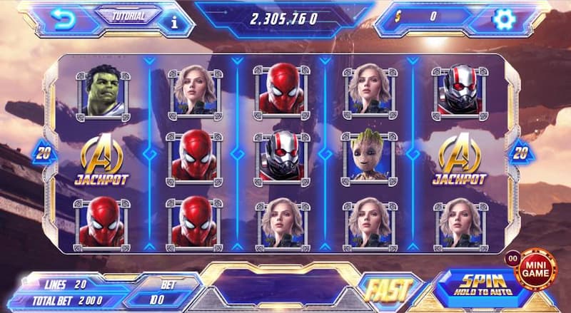 Nổ hũ Avengers 
